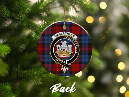 Maclachlan Fortis Et Fidus Circle Ornament product type