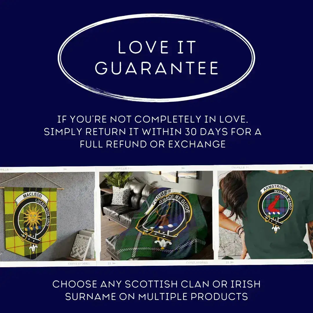 Scottish Clan or Irish Surname on Multiple Products