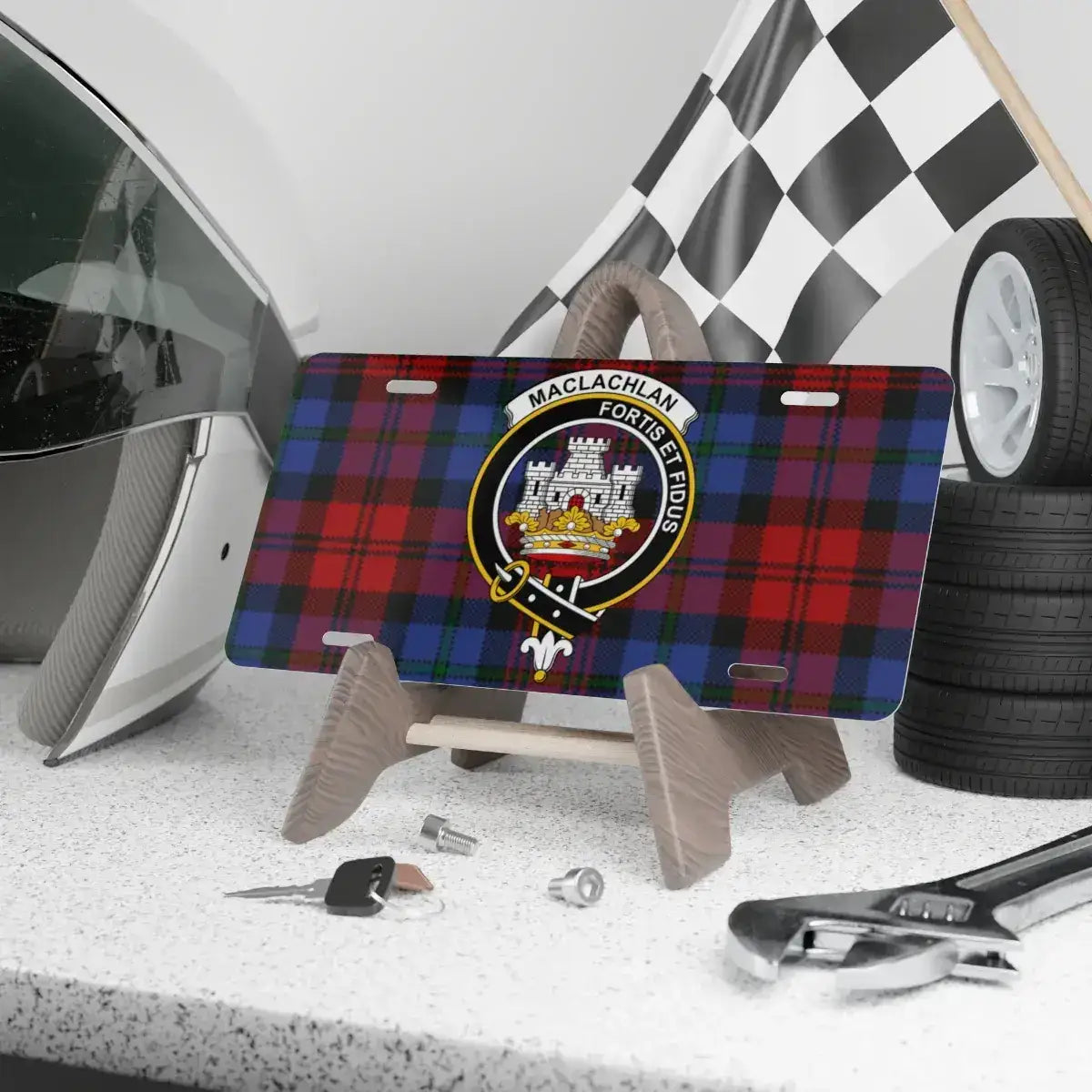 Scottish Clan MacLachlan License Plate product