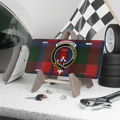 MacNaughton Tartan Racing Car License Plate product