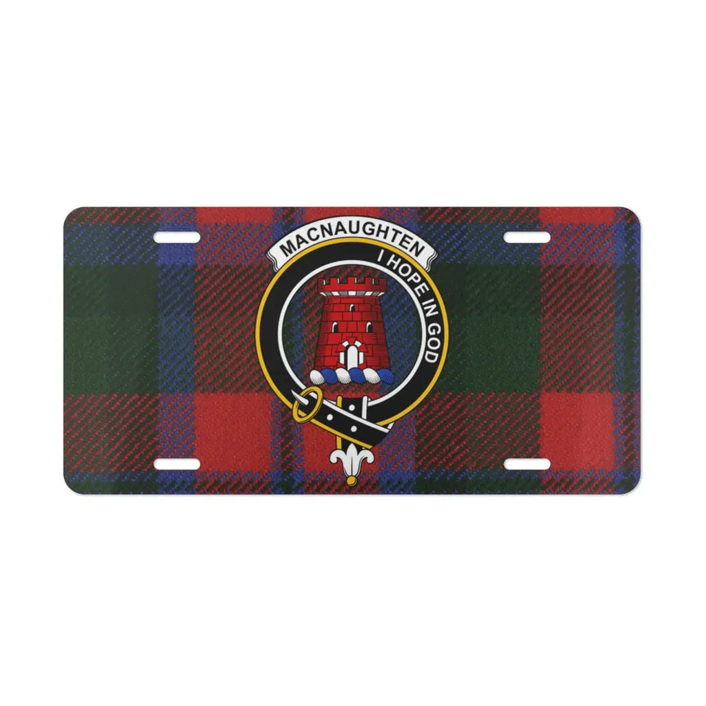 MacNaughton I Hope in God License Plate product