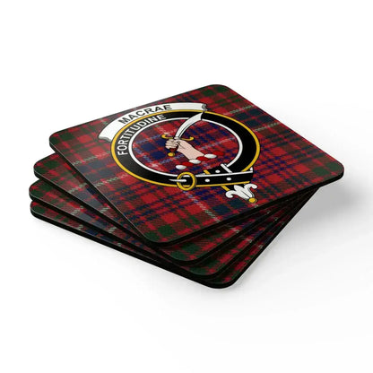 MacRae Tartan Clan Crest Design Coasters product