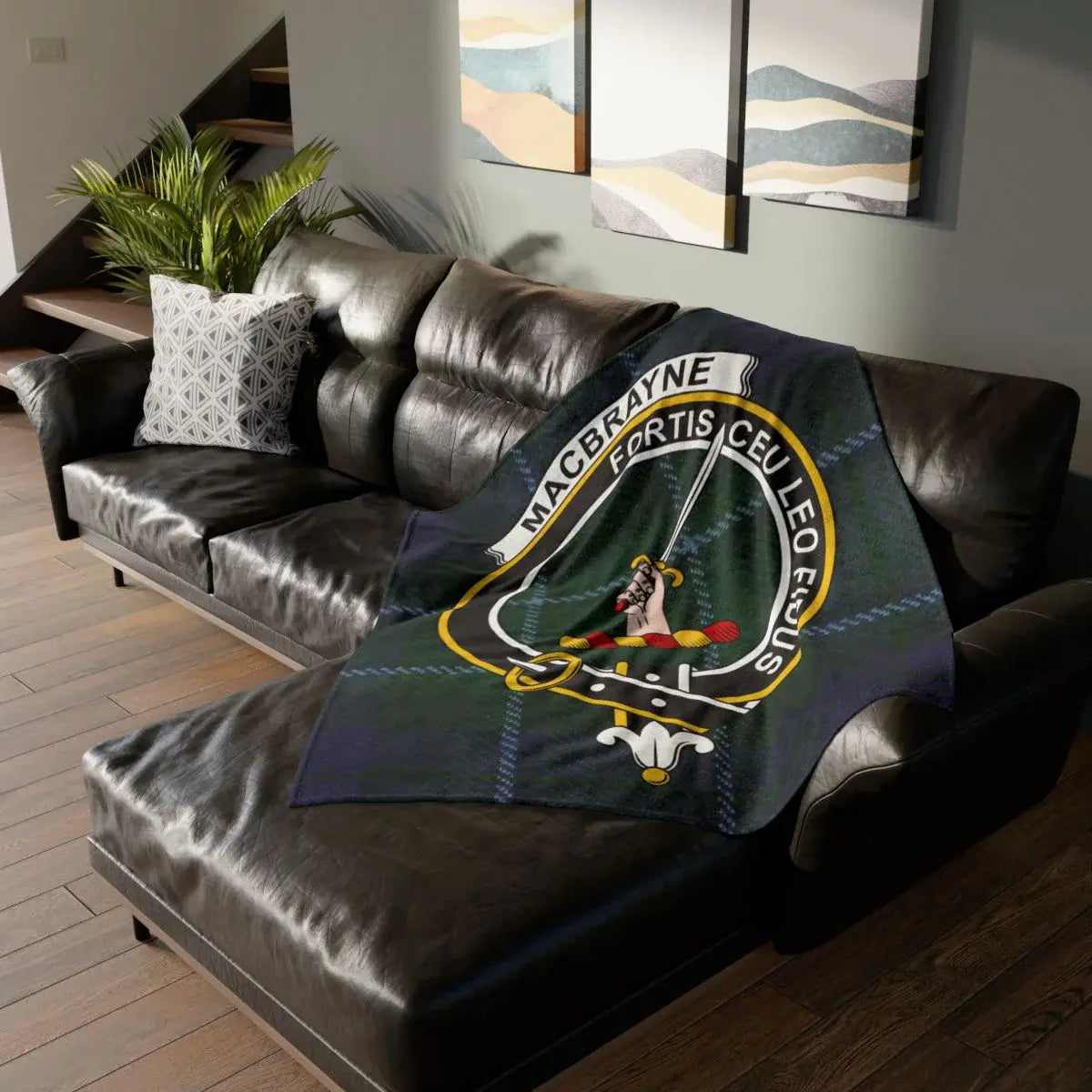 Beautifully Designed MacBrayne Blanket for Home Decor