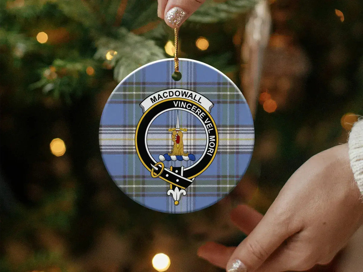 Macdowall Vincere Vel Mori Christmas Party Ornament