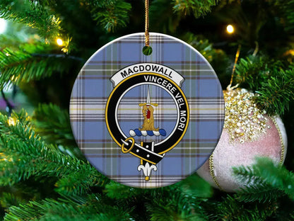 Macdowall Vincere Vel Mori Design Round Ornament product