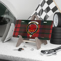 Macduff Deus Juvat Red Tartan License Plate product