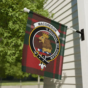MacGregor Clan Crest Tartan Garden Flag – Scottish Heritage