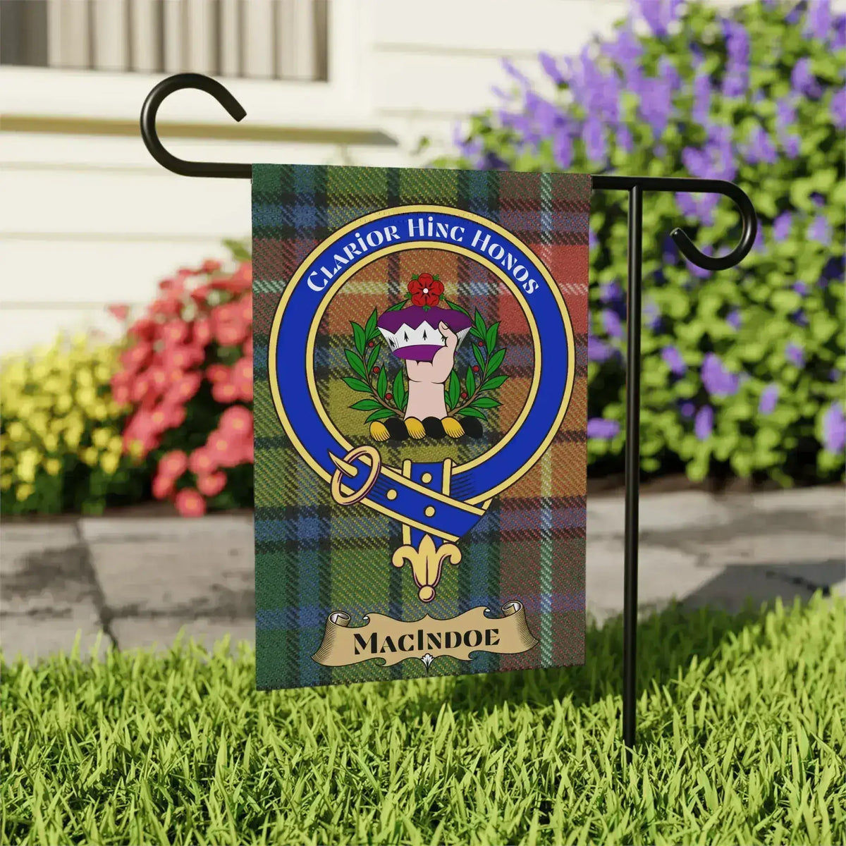 Custom Clan Macindoe Garden Flag