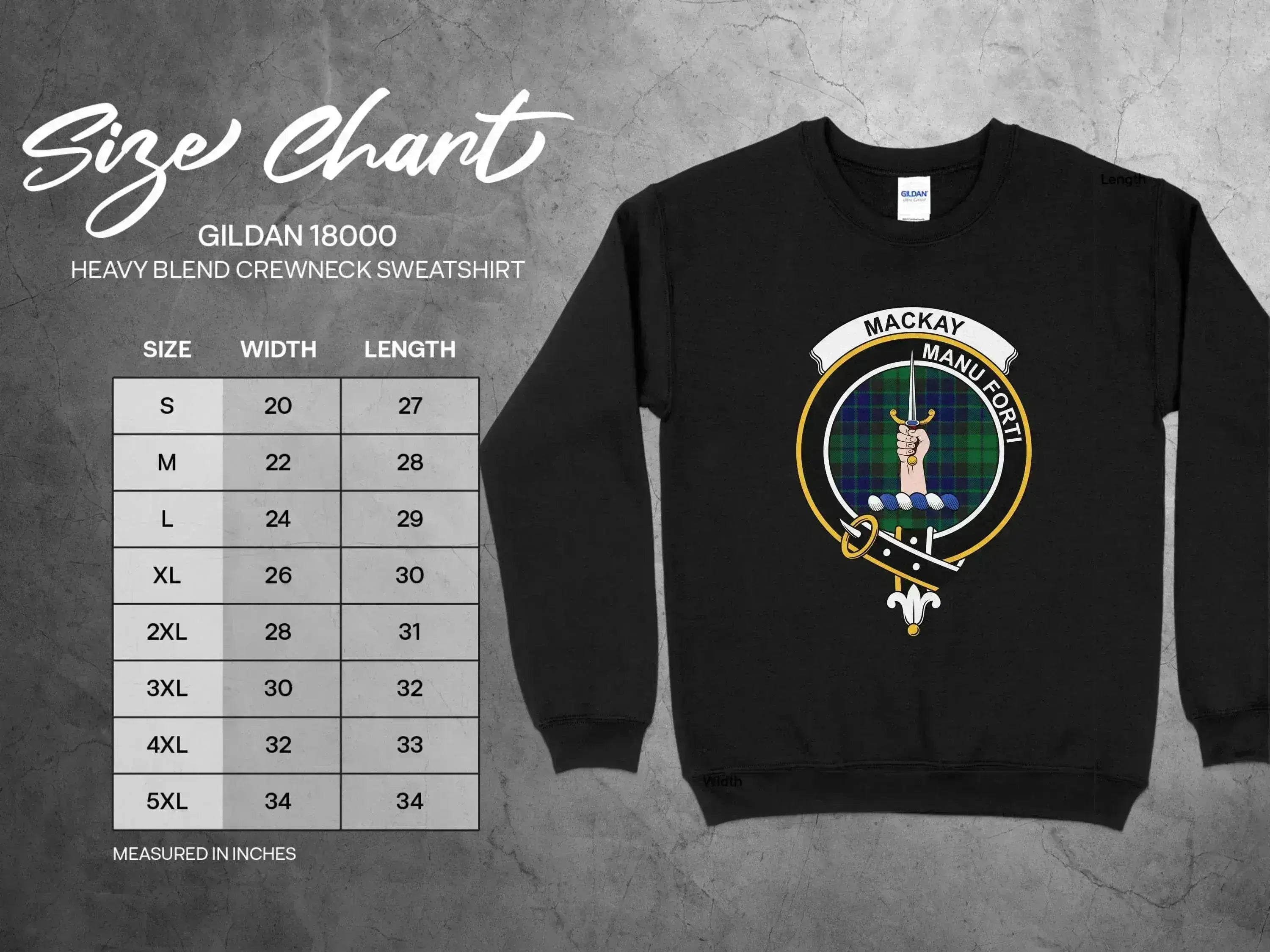 Scottish Clan Mackay Biker Graphic Sweatshirt product