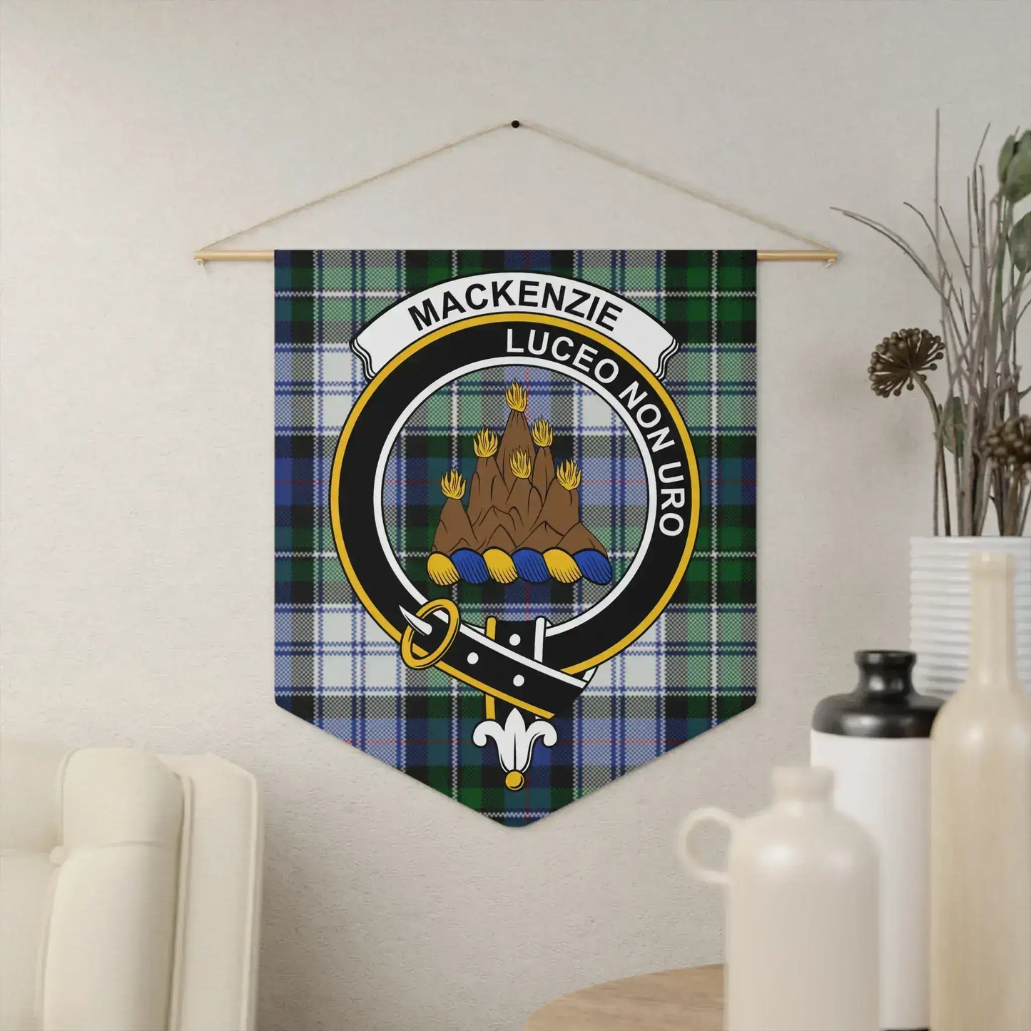 Mackenzie Luceo Non Uro Tartan Wall Hanging product type