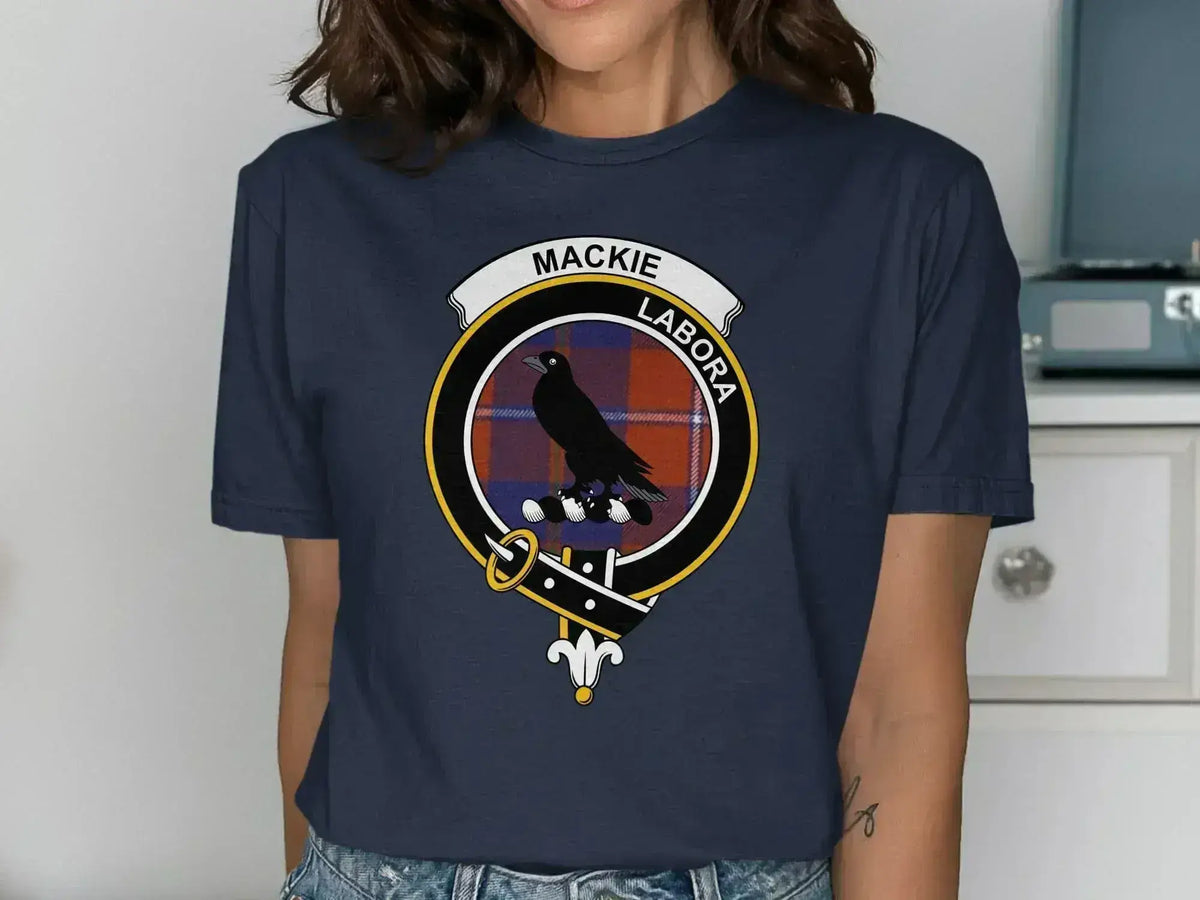 Mackie Labora Black Crow Emblem Graphic T-Shirt