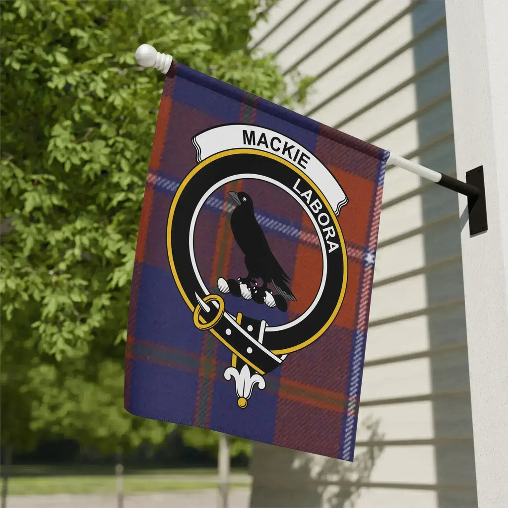 Mackie Labora Plaid House Flag