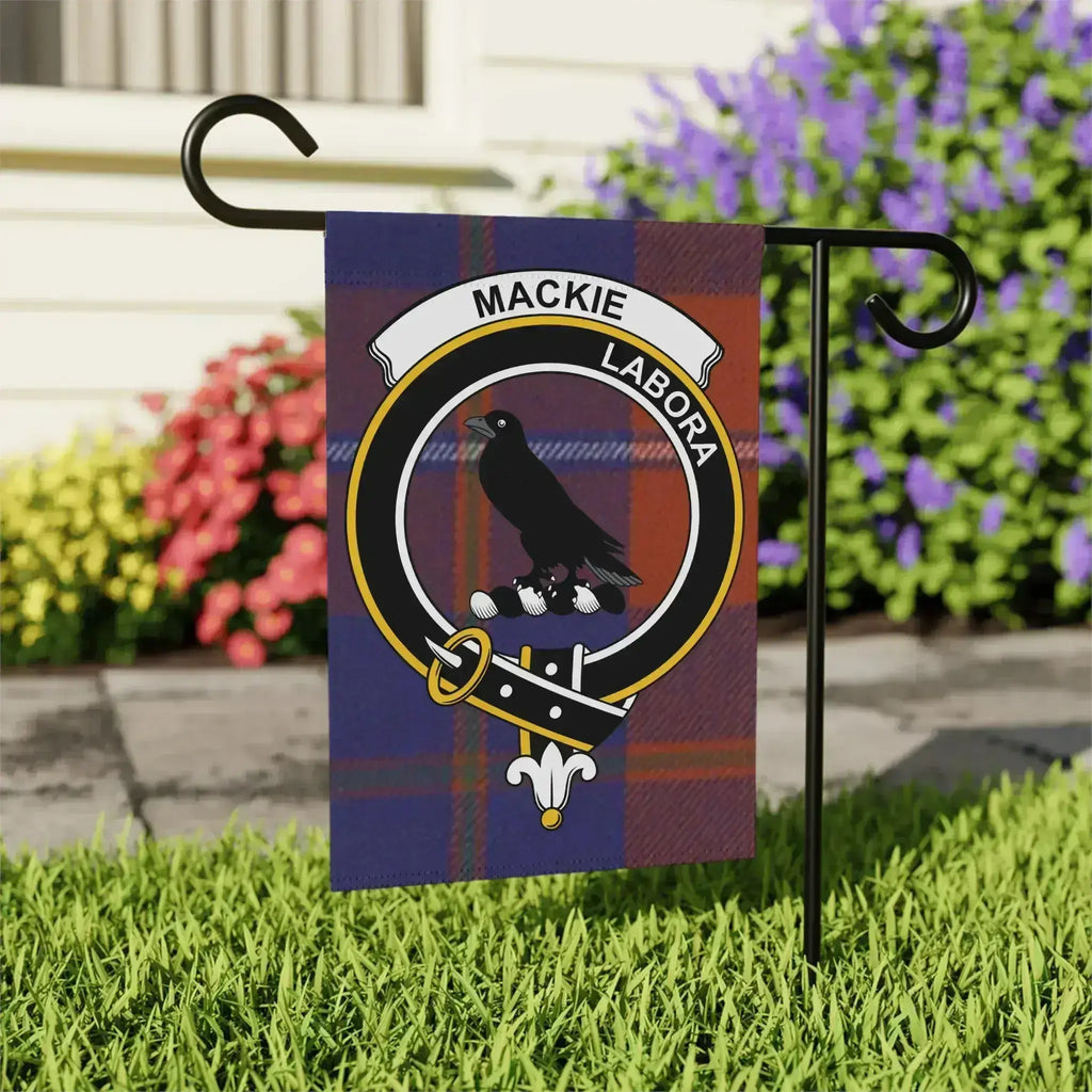 Mackie Labora Crest Garden Flag