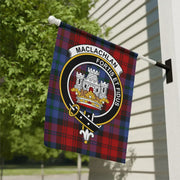 MacLachlan Clan Crest Tartan Garden Flag – Scottish Heritage