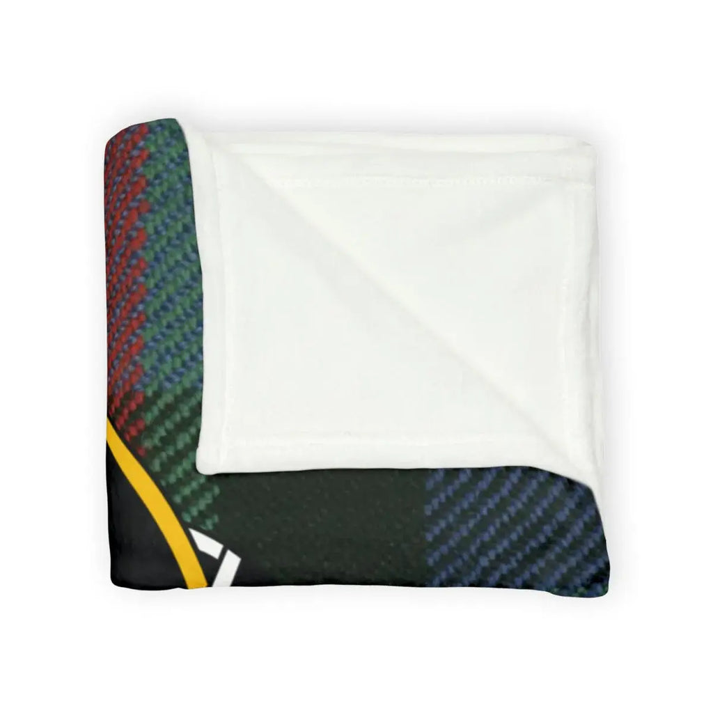 Cozy Multicolored Patterned Fleece Blanket