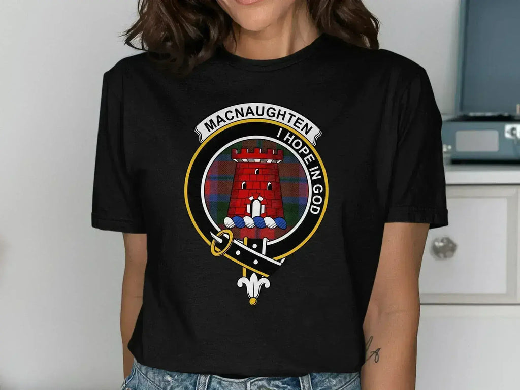 Macnaughten I Hope In God Family Crest T-Shirt