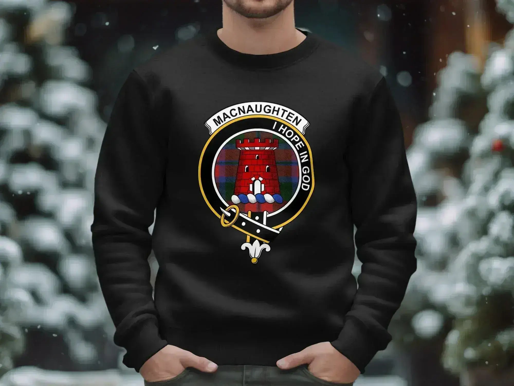 MacNaughten I Hope In God Family Crest