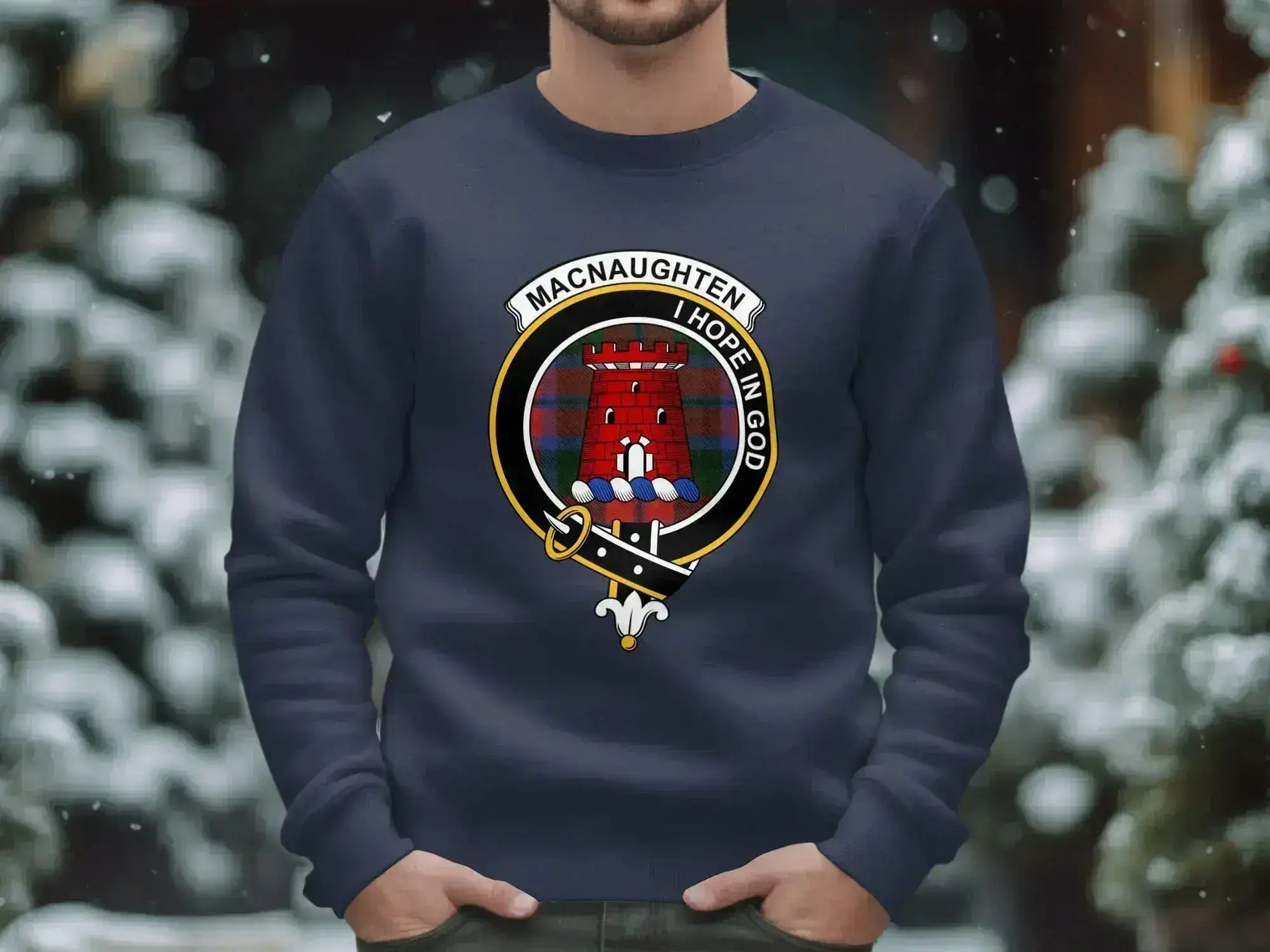 MacNaughten Hope in God Crest Sweatshirt