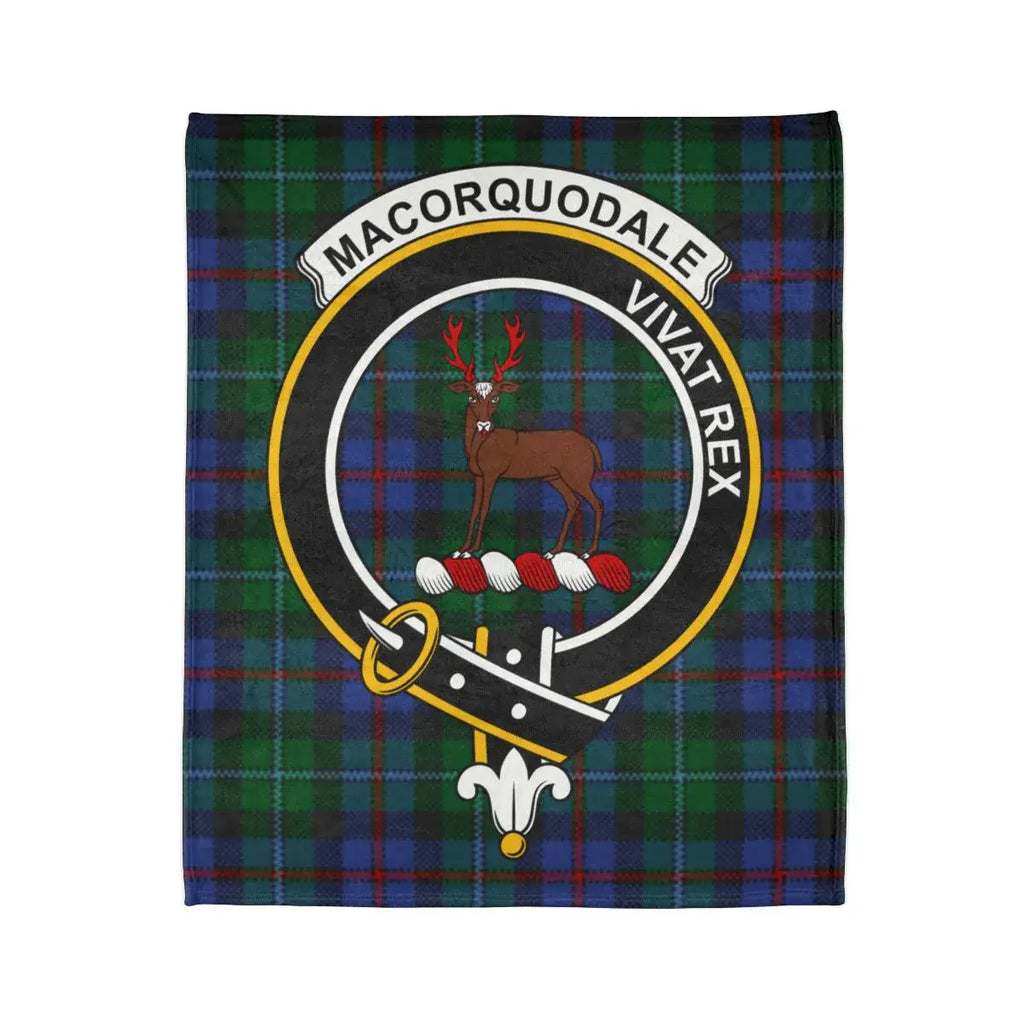 Macorquodale Vivat Rex Tartan Plaid Blanket Product