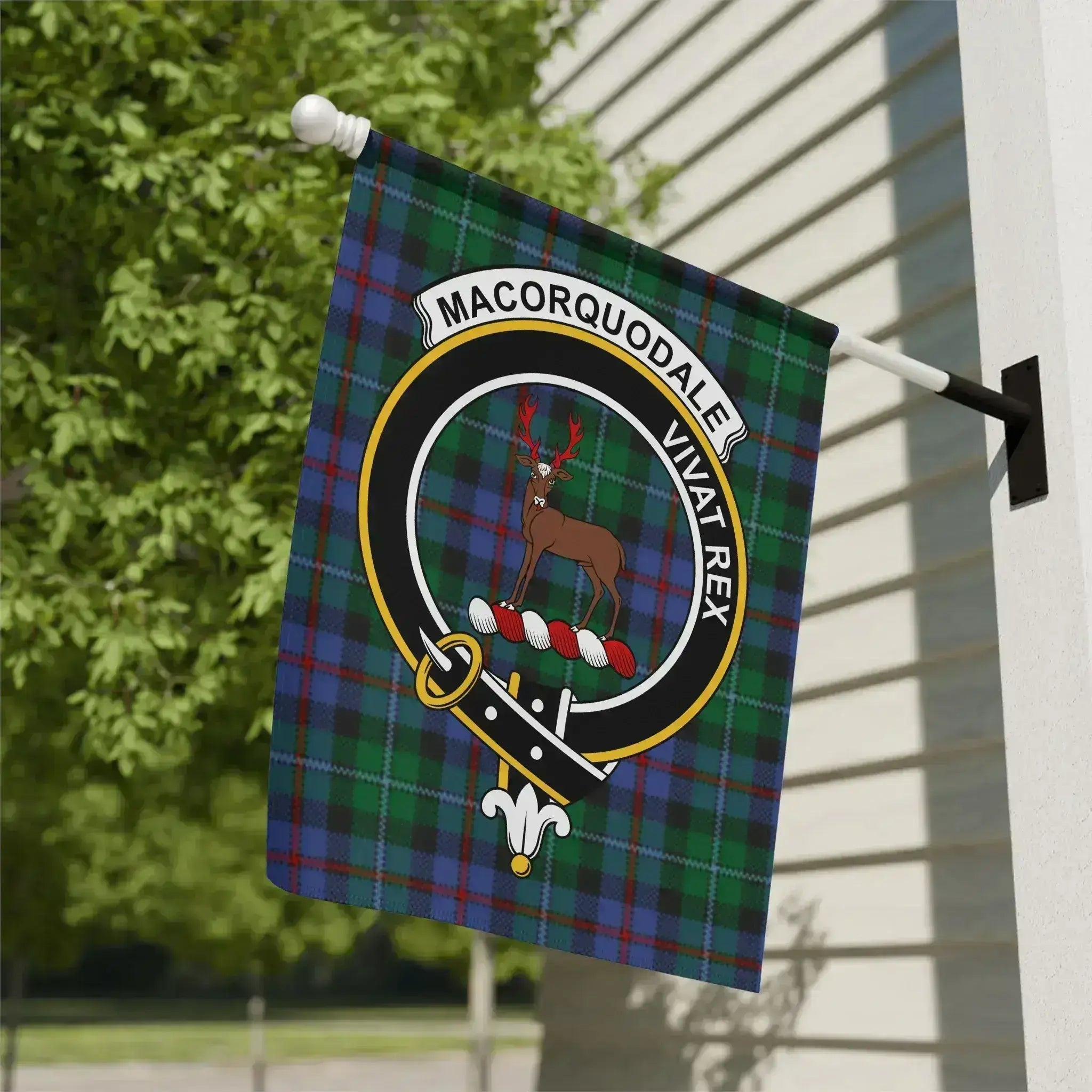 Macorquodale Vivat Rex Printed Garden Flag product