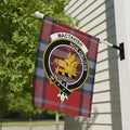 Clan MacTavish tartan garden flag — Scottish clan crest on poly poplin-canvas, outdoor display