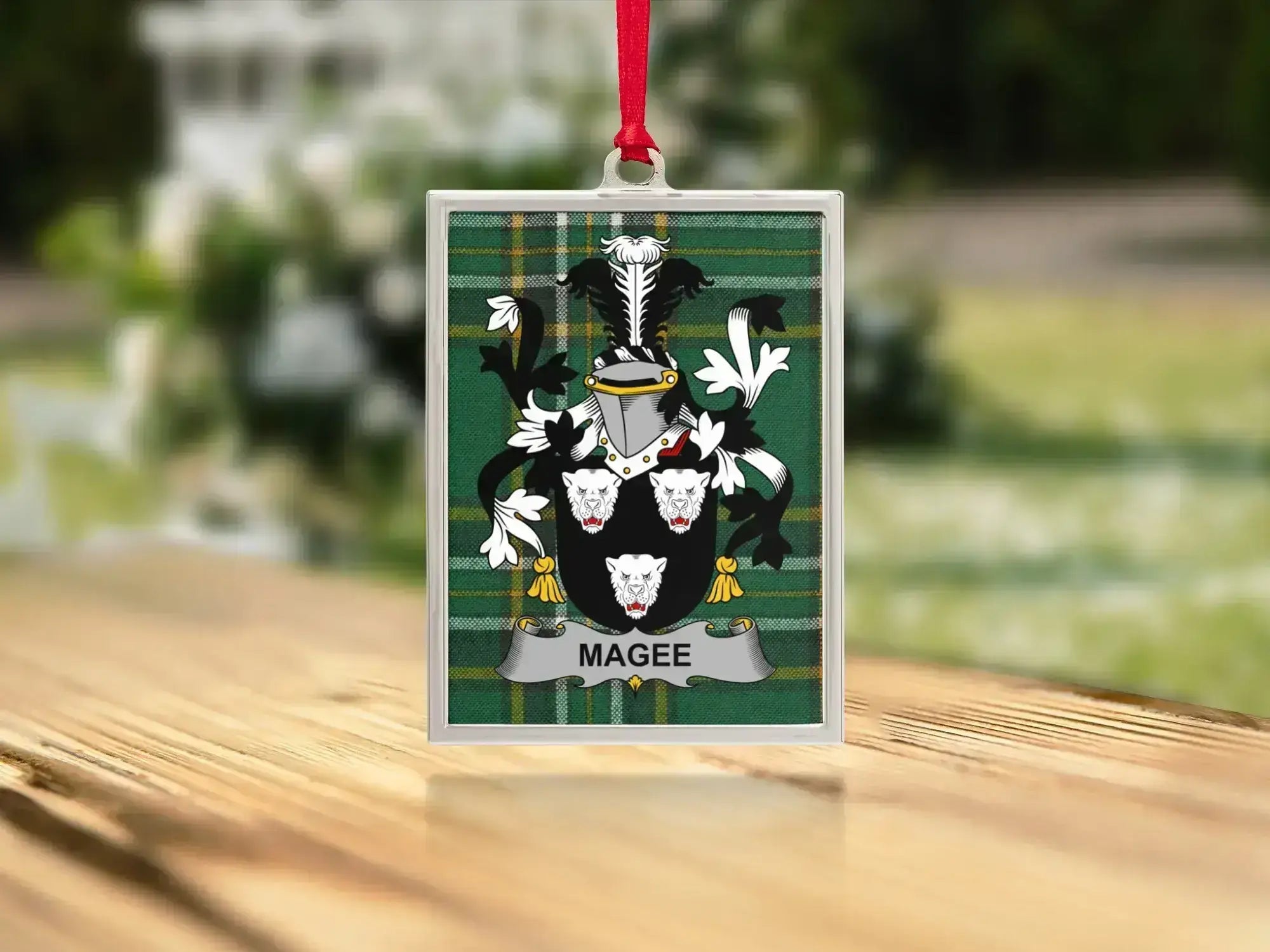 Custom Family Crest Ornament Heraldry Design product type