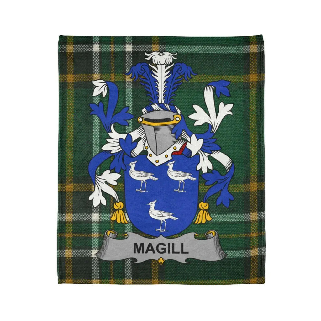 Magill Family Coat of Arms Design Blanket