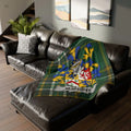Mahony Family Crest Tartan Custom Blanket