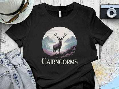 Cairngorms Scenic Stag Graphic T-Shirt product