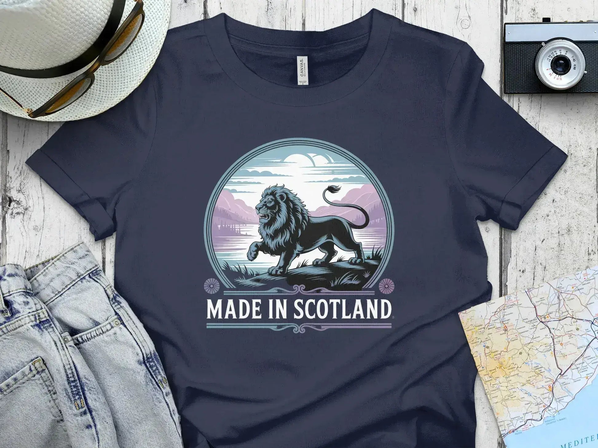 Made in Scotland Lion Graphic T-shirt product type