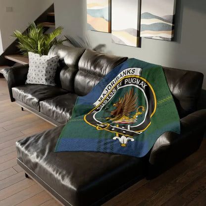 Customizable Clan Crest Blanket for Scotch Lovers