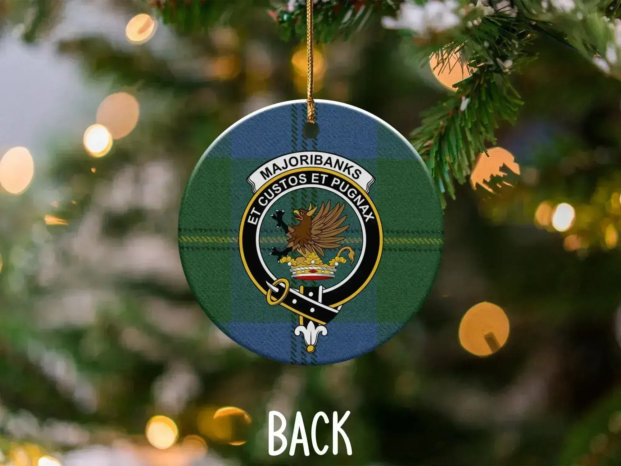 Majorbibanks Et Custos Et Pugnax Christmas Ornament product type