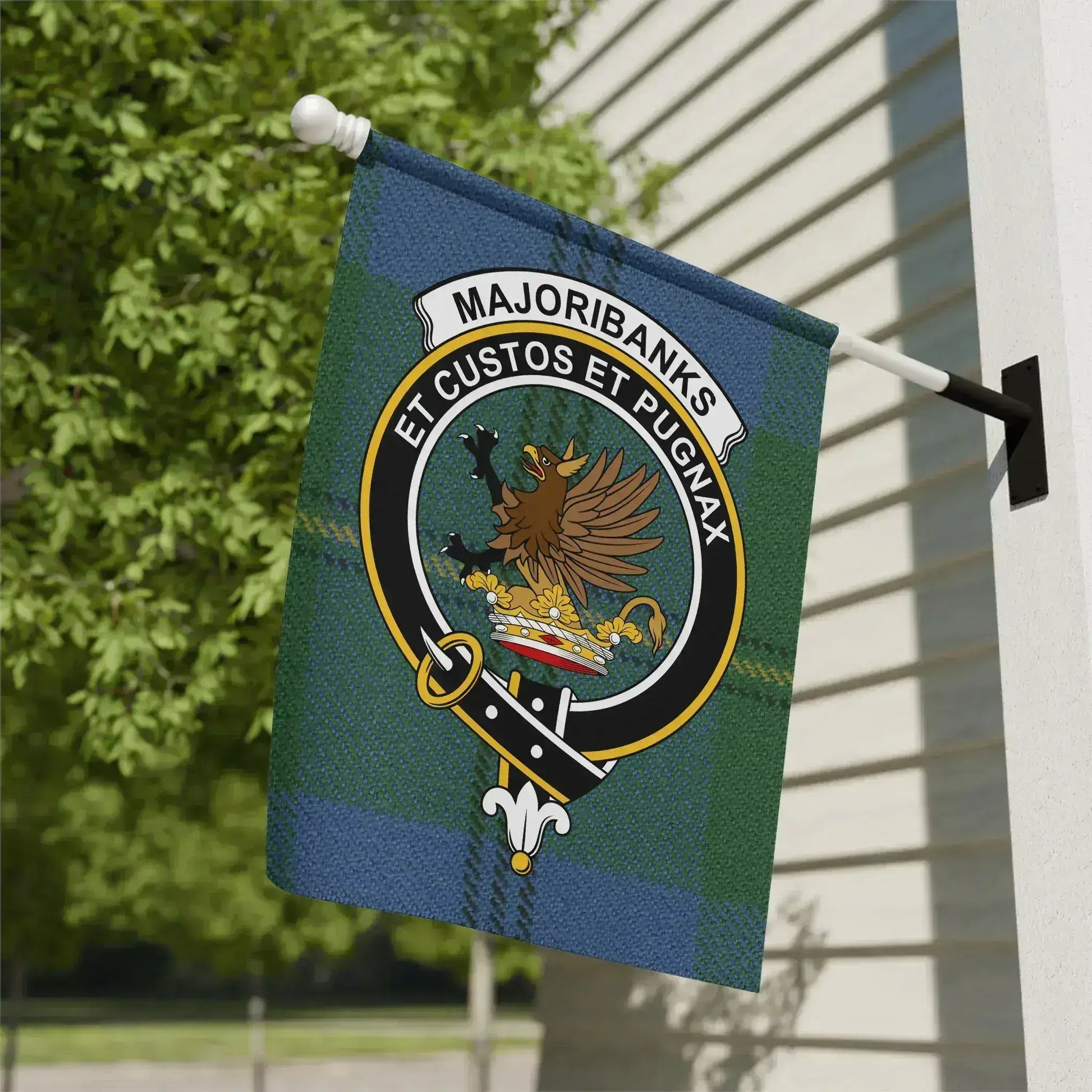 Majoribanks Et Custos Et Pugnax Decorative Flag product