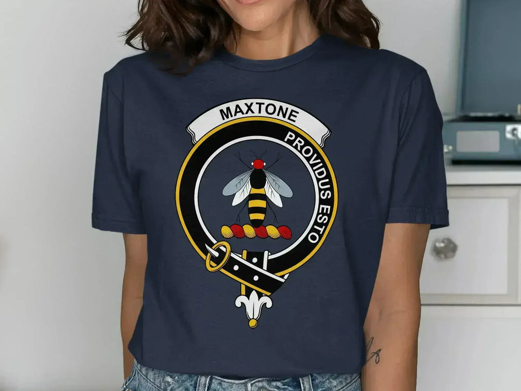 Maxtone Providus Esto Design Navy T-Shirt product type