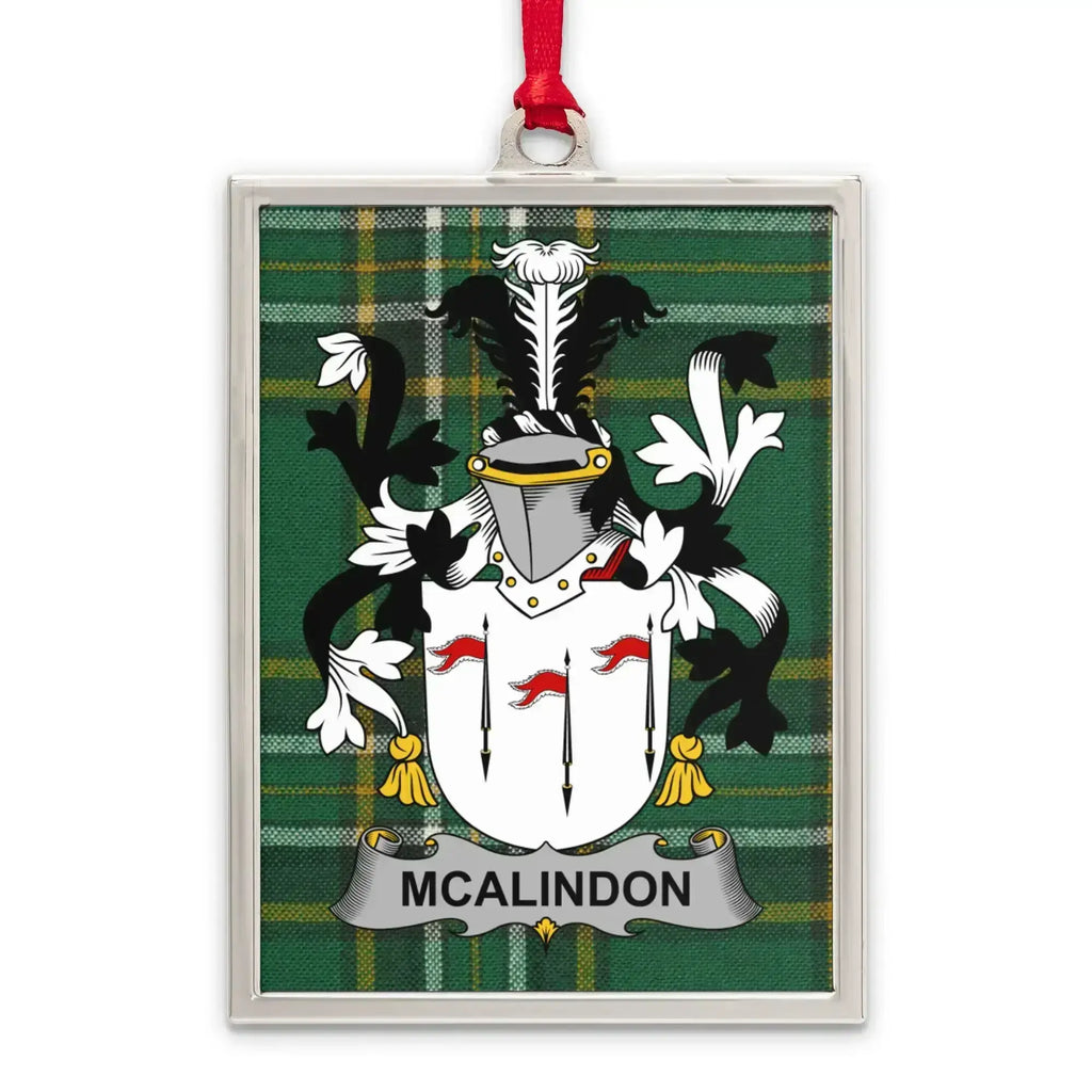 McAlindon Coat of Arms Plaid Background product