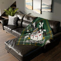 McAlindon Family Crest Pattern Throw Blanket