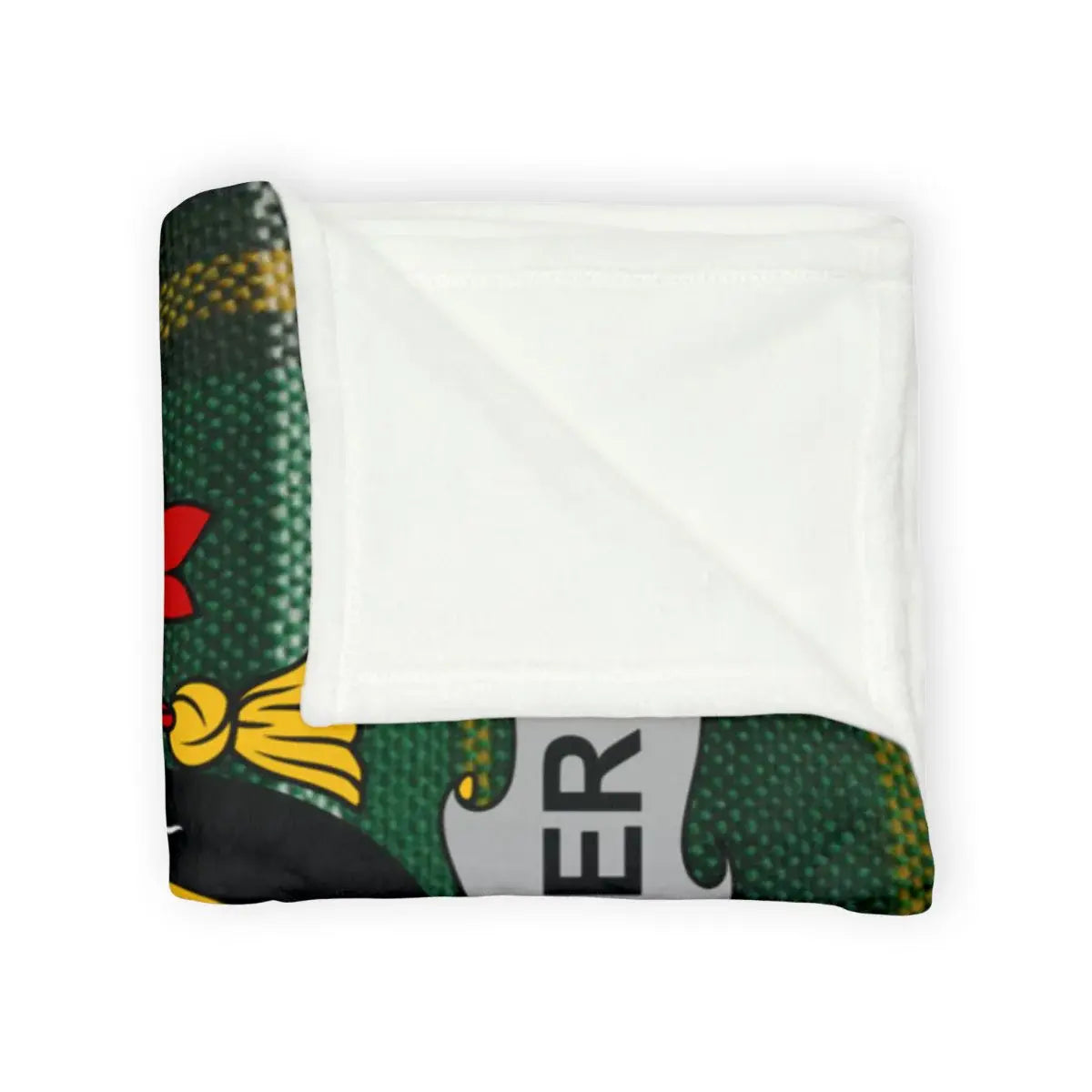 California State Flag Bear Print Blanket