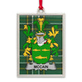 McCain Heraldic Family Crest Plaid Pattern Ornament product