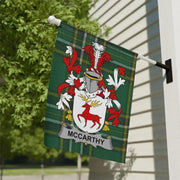McCarthy Irish Family Crest Garden Flag