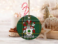 Customizable McCluskie Family Crest Ornament