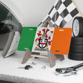 Family Crest Irish Flag License Plate product