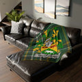 McDonagh Family Crest Plaid Design Couch Throw Blanket