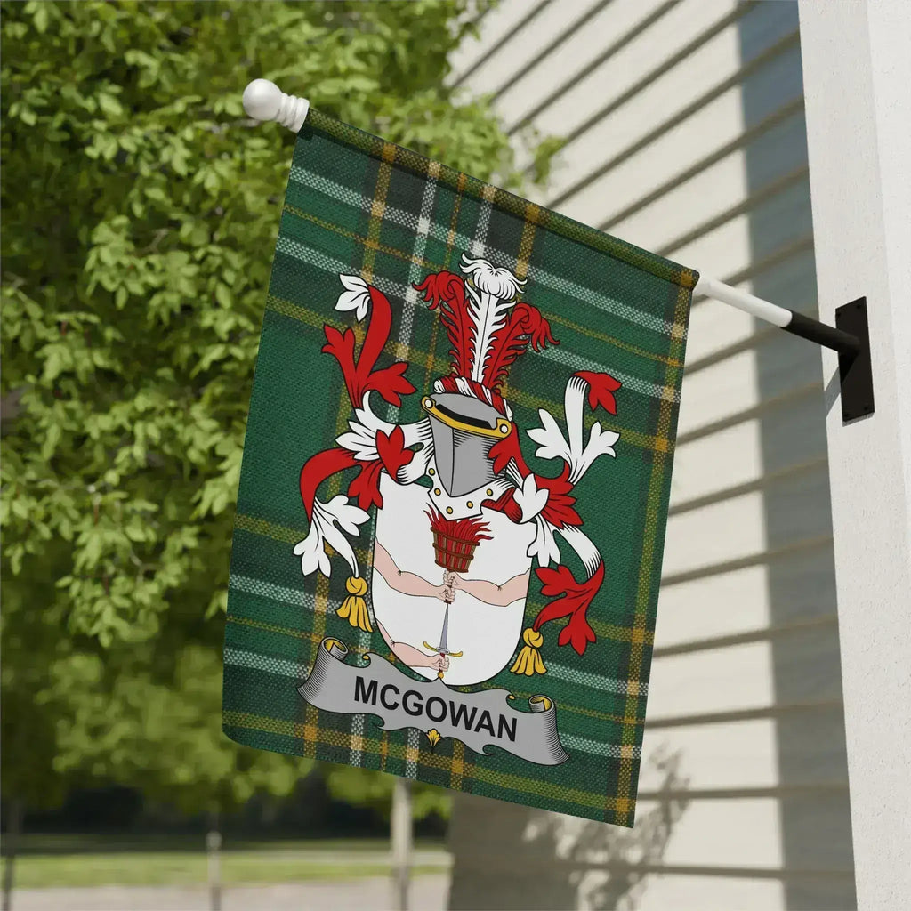 McGowan Family Crest Outdoor House Banner