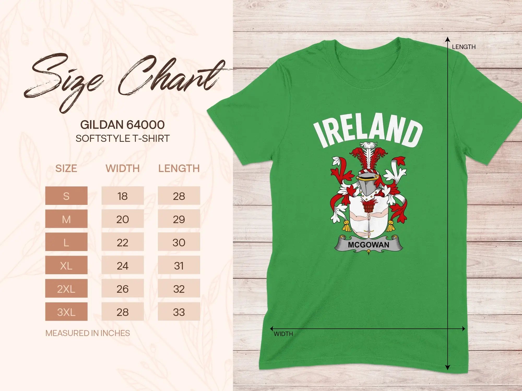 Ireland McGowan Design Softstyle T-shirt