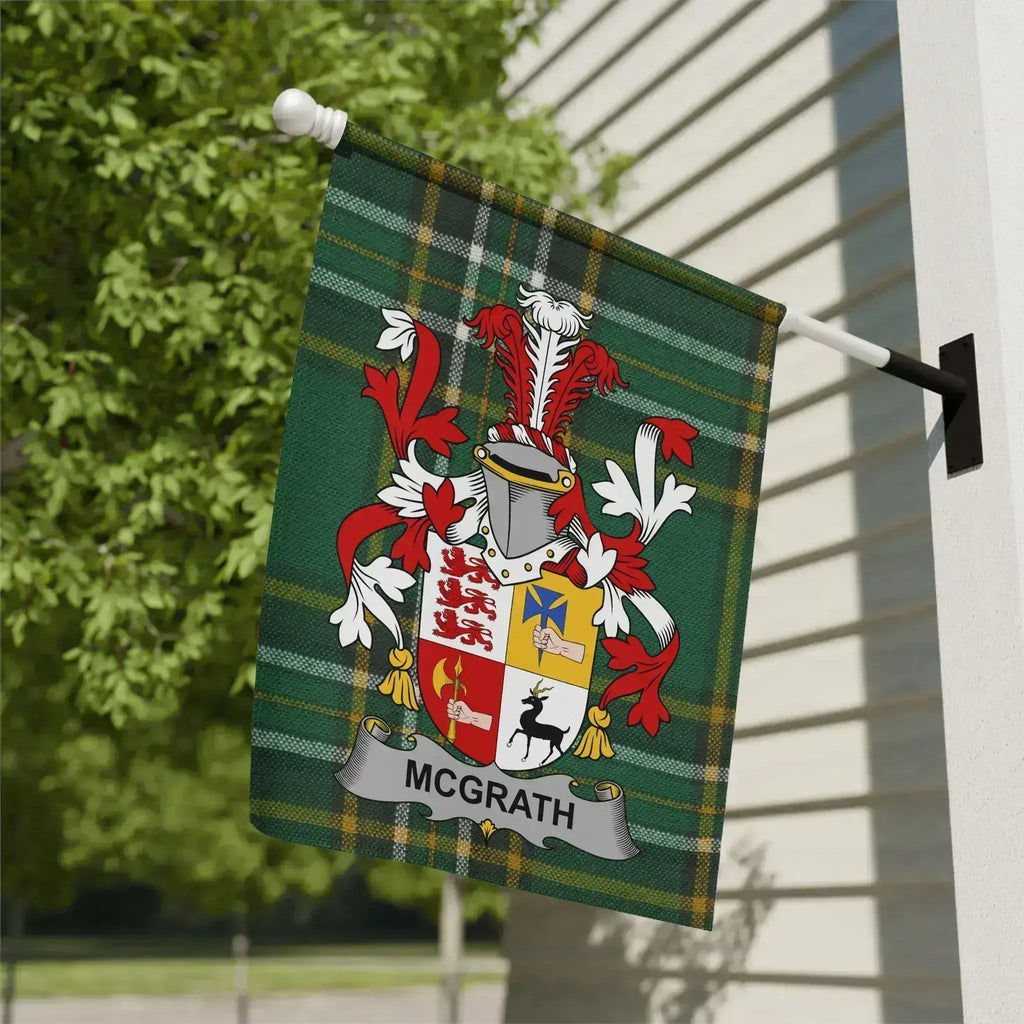 Clan McGrath Crest Outdoor Decorative Flag