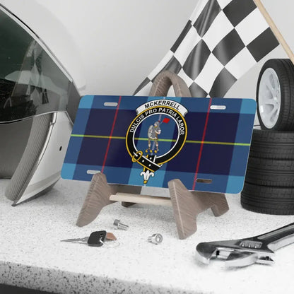 Personalized Tartan Design Car License Plate Product