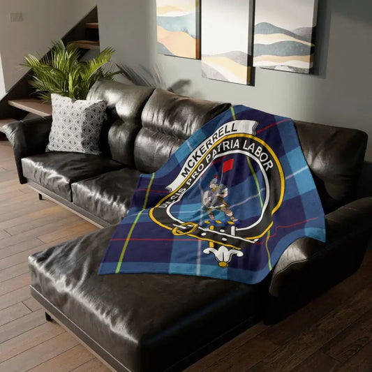 McKerrell Pro Patria Labor Emblem Design Blanket