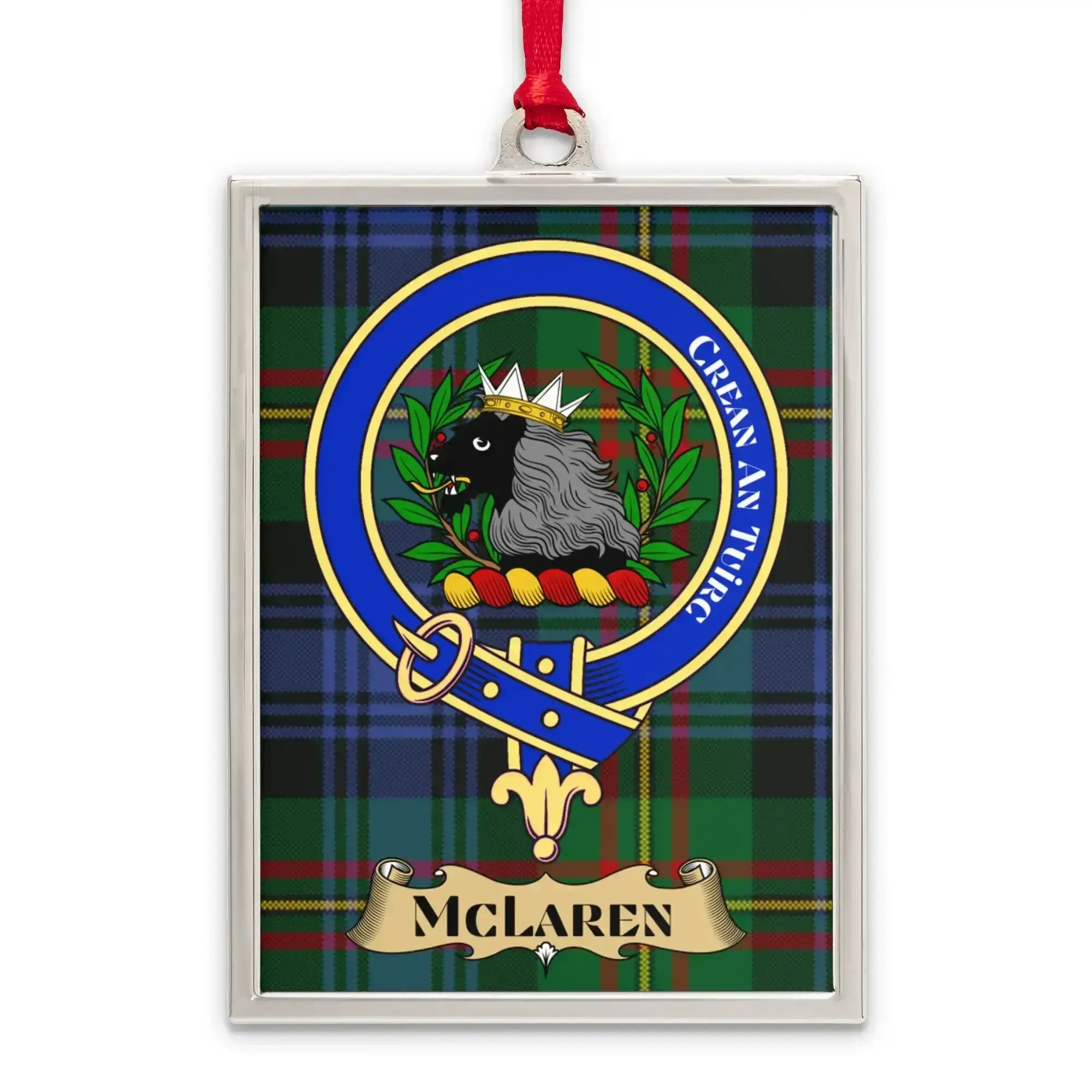McLaren Clan Scottish Tartan Crest Badge product