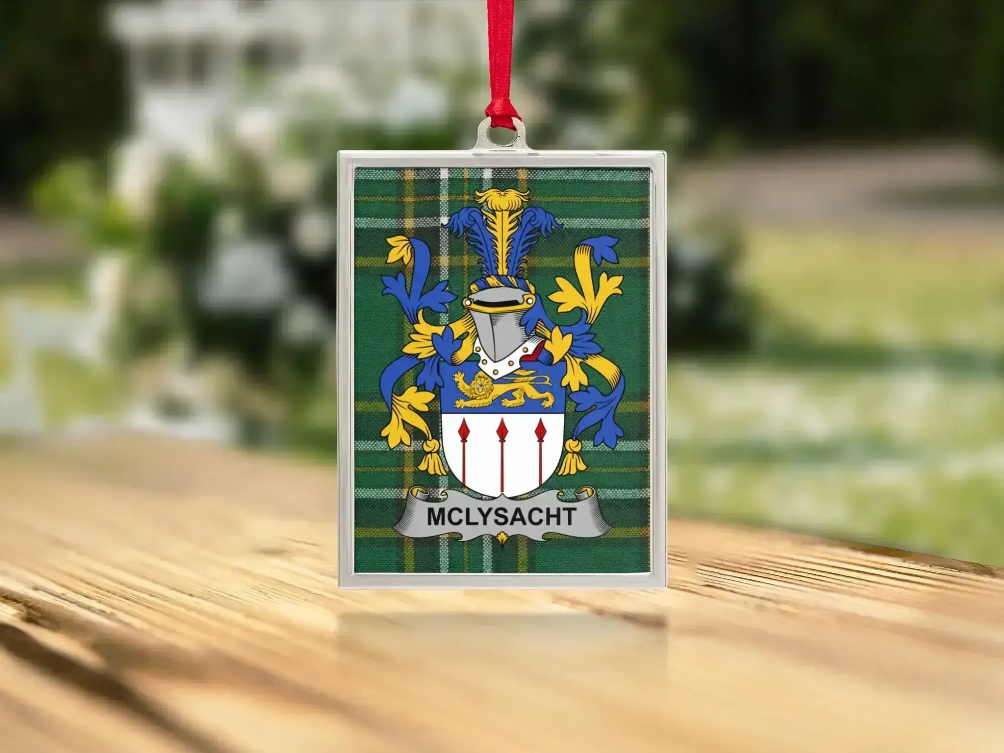 McLysacht Crest Rectangular Ornament product