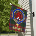 Scottish Clan McNaghten Crest Plaid Design Home Flag